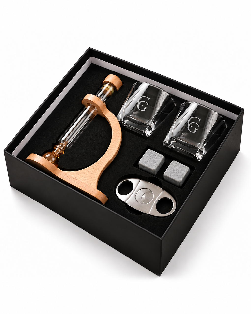 Puro & Viski Ritüel Seti – Premium Aroma Infuser Hediye Seti
