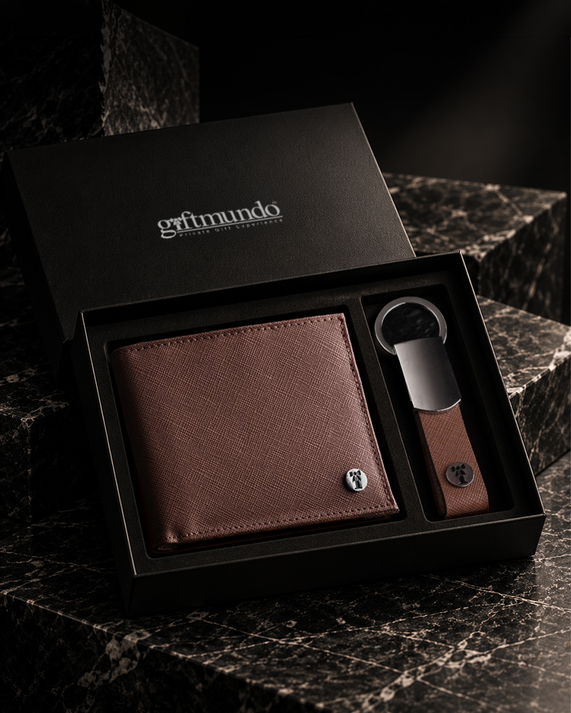Giftmundo Hakiki Deri Cüzdan & Anahtarlık Seti - Görsel 4